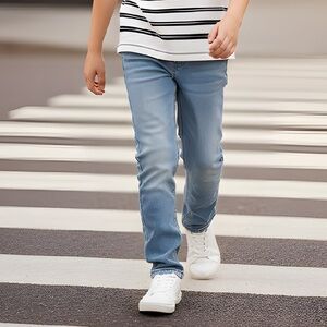 👖 Cat & Jack Boys Husky 16 Jeans | NWT | Classic Denim | Regular Fit